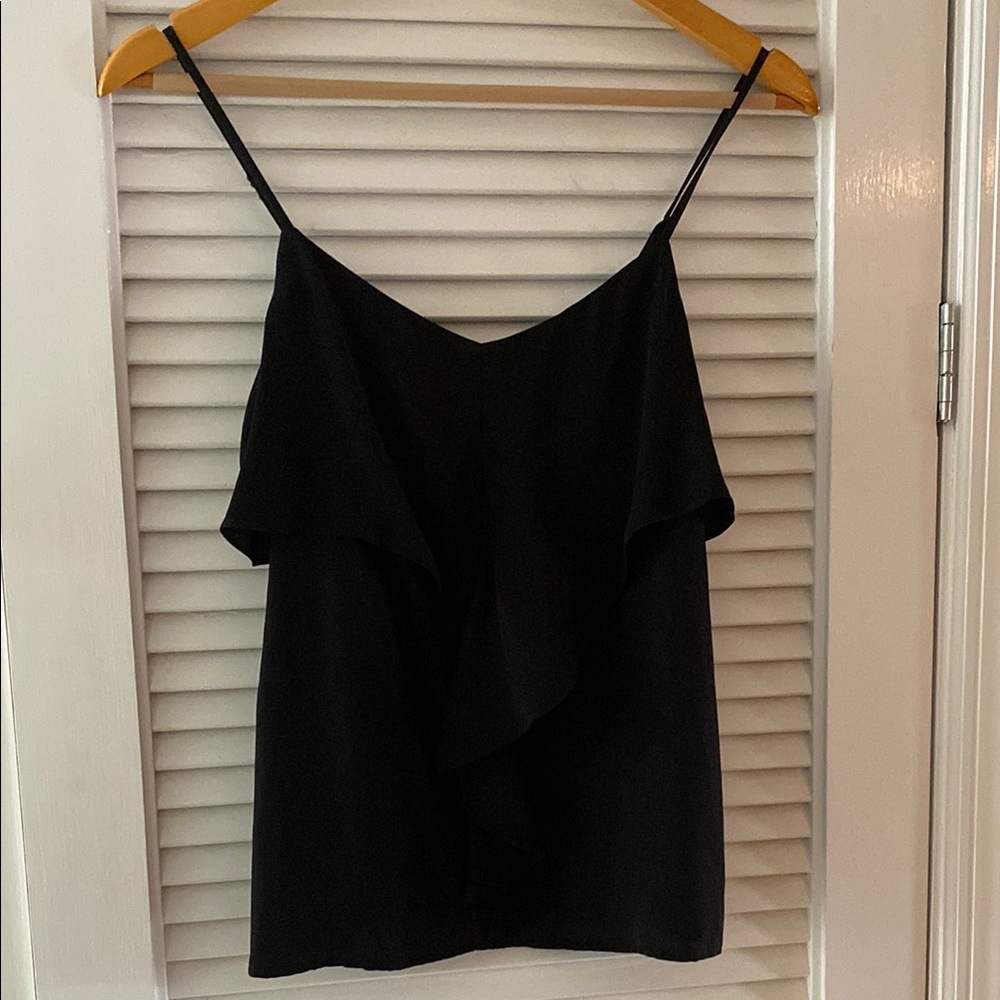 Theory 100% silk slip singlet tank top